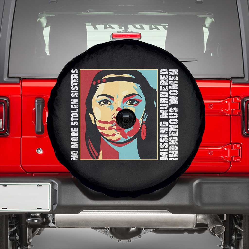 MMIW Awareness Support Spare Tire Cover Voices For Stolen Sisters Native American