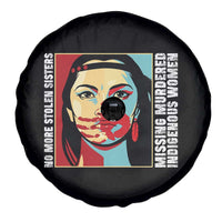 MMIW Awareness Support Spare Tire Cover Voices For Stolen Sisters Native American