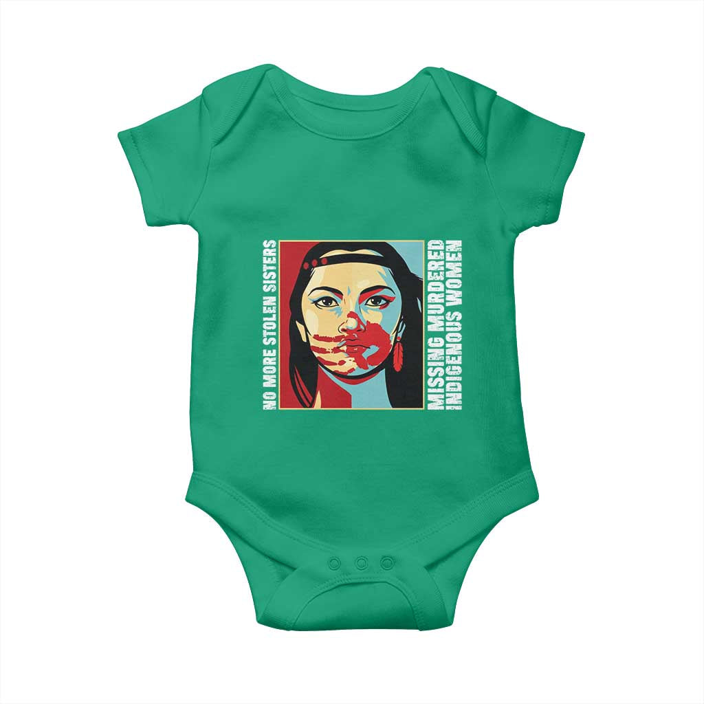 MMIW Awareness Support Baby Onesie Voices For Stolen Sisters Native American