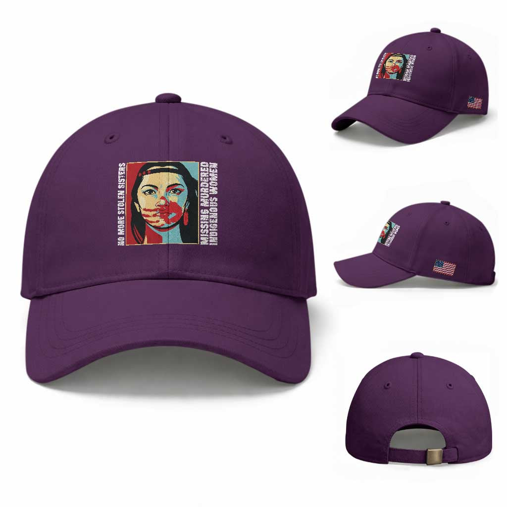 MMIW Awareness Support Baseball Cap Voices For Stolen Sisters Native American