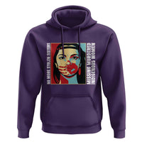 MMIW Awareness Support Hoodie Voices For Stolen Sisters Native American