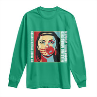 MMIW Awareness Support Long Sleeve Shirt Voices For Stolen Sisters Native American
