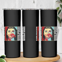 MMIW Awareness Support Skinny Tumbler Voices For Stolen Sisters Native American