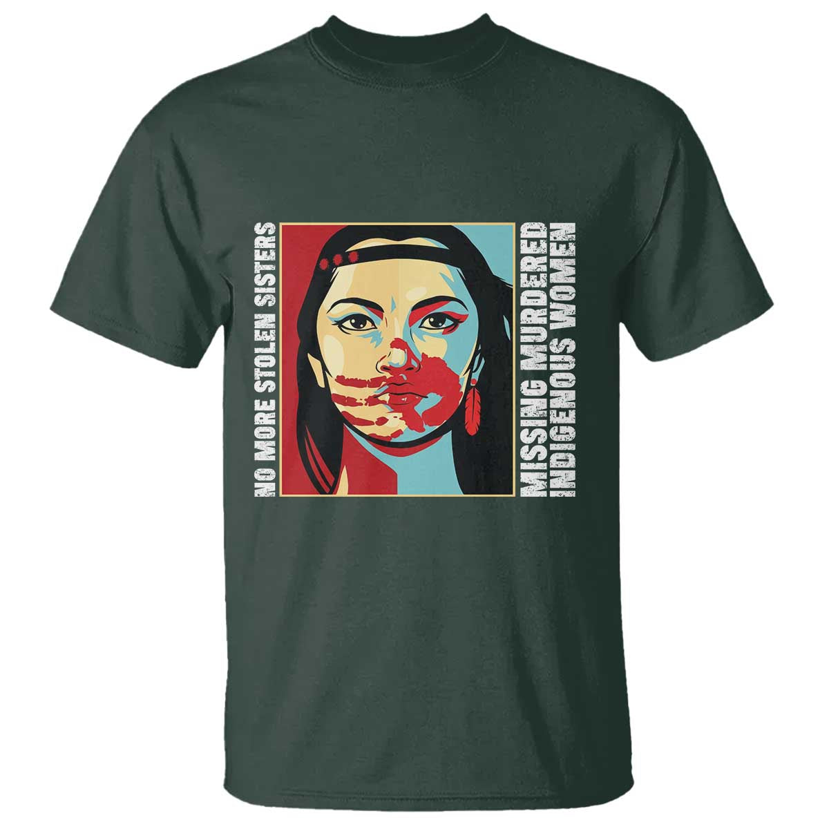 MMIW Awareness Support T Shirt Voices For Stolen Sisters Native American