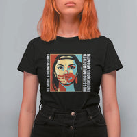 MMIW Awareness Support T Shirt For Women Voices For Stolen Sisters Native American