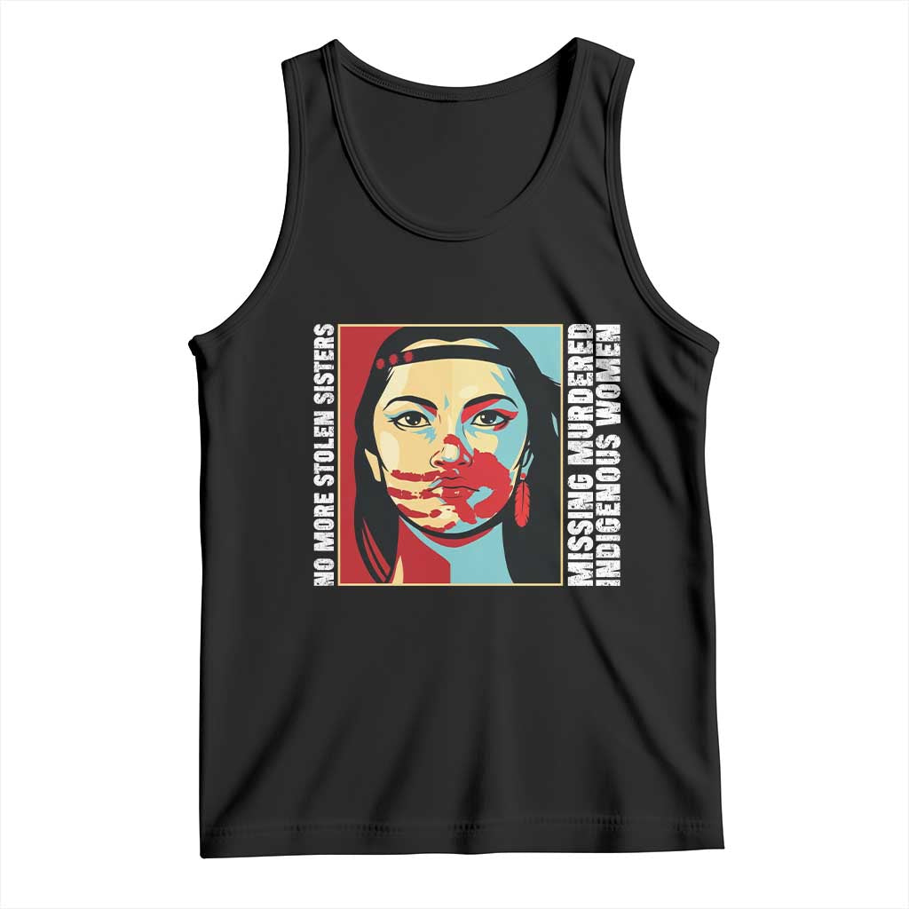 MMIW Awareness Support Tank Top Voices For Stolen Sisters Native American