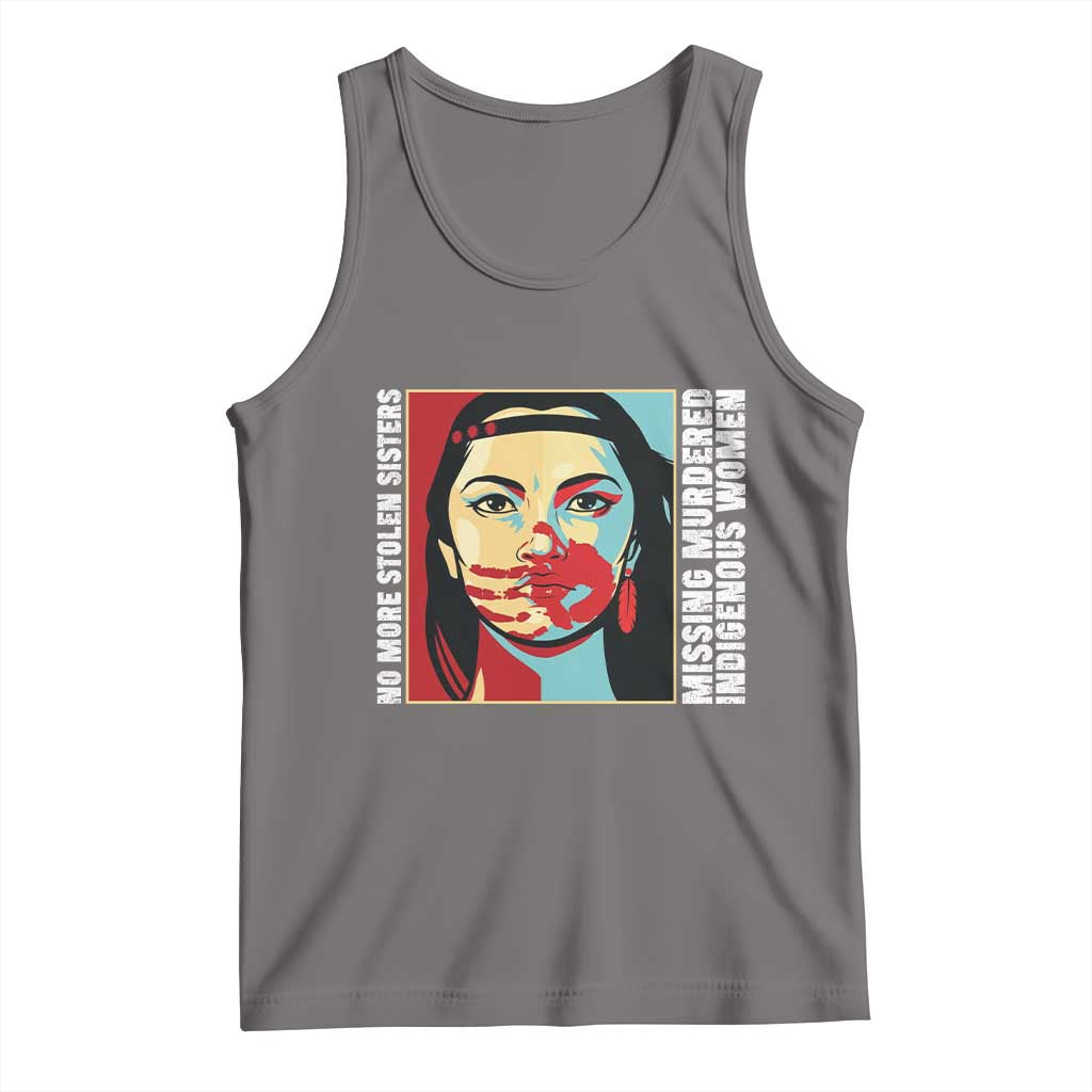 MMIW Awareness Support Tank Top Voices For Stolen Sisters Native American