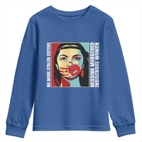 MMIW Awareness Support Youth Sweatshirt Voices For Stolen Sisters Native American