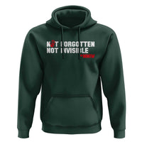 MMIW Awareness Hoodie Not Forgotten Not Invisible Indigenous Women
