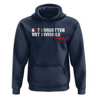 MMIW Awareness Hoodie Not Forgotten Not Invisible Indigenous Women
