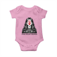 MMIW Strong Resilient Indigenous Baby Onesie Stand With Native Women Support