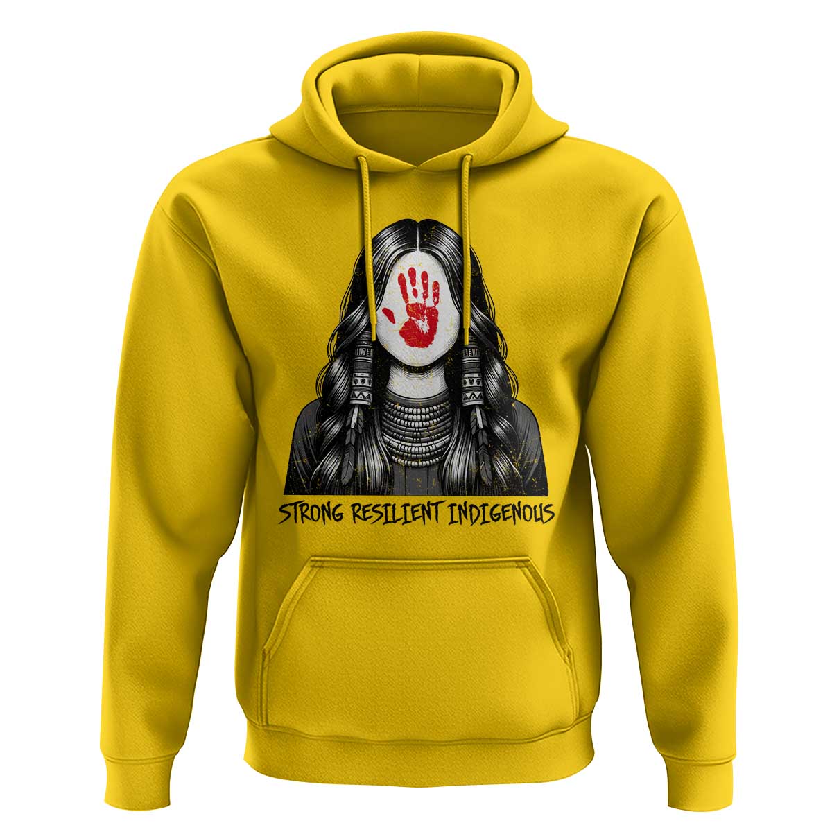 MMIW Strong Resilient Indigenous Hoodie Stand With Native Women Support
