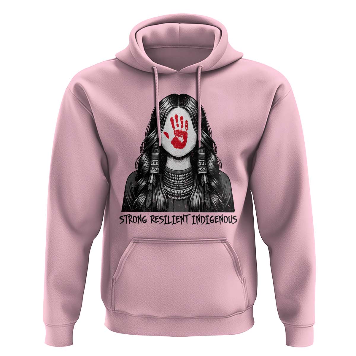 MMIW Strong Resilient Indigenous Hoodie Stand With Native Women Support