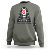MMIW Strong Resilient Indigenous Sweatshirt Stand With Native Women Support