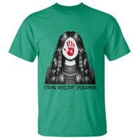 MMIW Strong Resilient Indigenous T Shirt Stand With Native Women Support