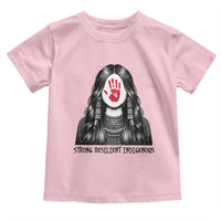 MMIW Strong Resilient Indigenous Toddler T Shirt Stand With Native Women Support