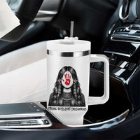 MMIW Strong Resilient Indigenous Tumbler With Handle Stand With Native Women Support