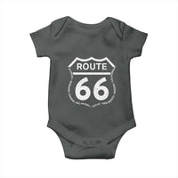 Vintage Route Highway 66 Road Trip Baby Onesie Mother Road All States