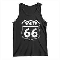 Vintage Route Highway 66 Road Trip Tank Top Mother Road All States