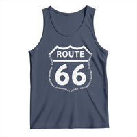 Vintage Route Highway 66 Road Trip Tank Top Mother Road All States