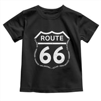 Vintage Route Highway 66 Road Trip Toddler T Shirt Mother Road All States