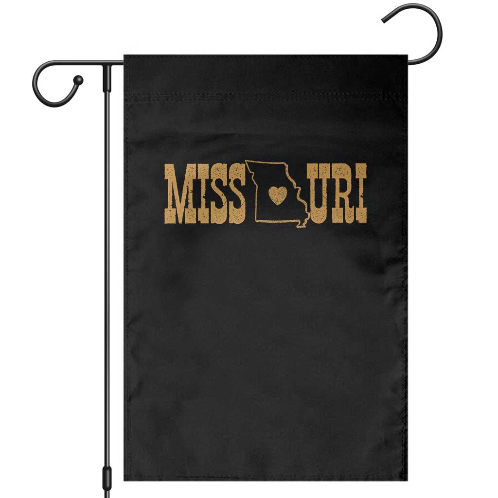 Vintage Missouri State Map Garden Flag Midwest Pride Gift