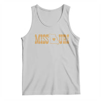 Vintage Missouri State Map Tank Top Midwest Pride Gift