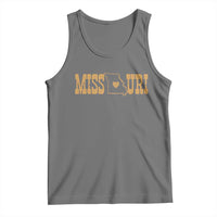 Vintage Missouri State Map Tank Top Midwest Pride Gift