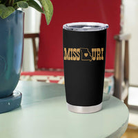 Vintage Missouri State Map Tumbler Cup Midwest Pride Gift