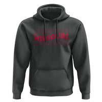 Retro Missouri State Pride Hoodie Groovy Wavy Typography