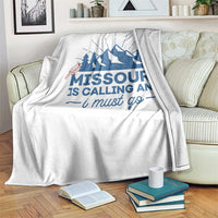 Missouri Traveling Lover Throw Blanket Missouri Is Calling And I Must Go