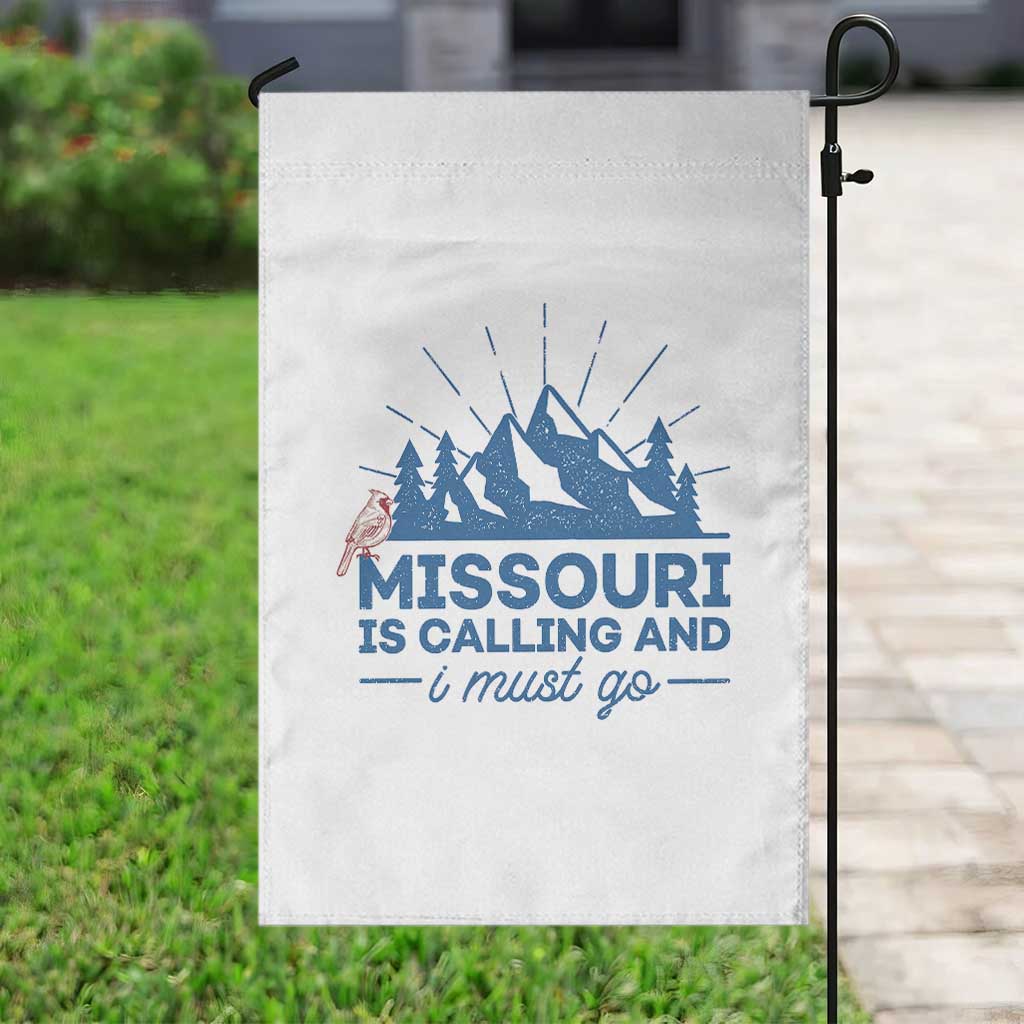 Missouri Traveling Lover Garden Flag Missouri Is Calling And I Must Go