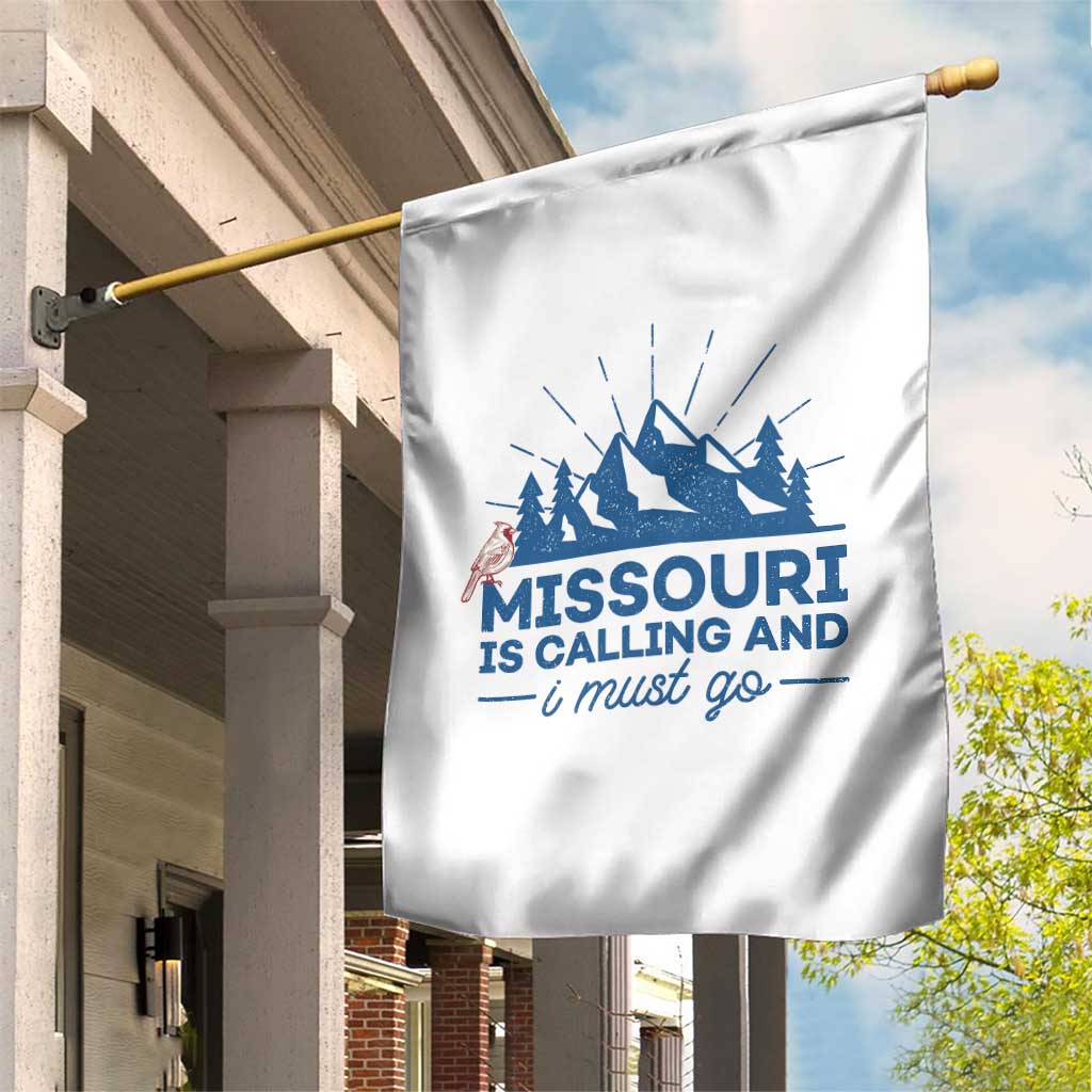 Missouri Traveling Lover Garden Flag Missouri Is Calling And I Must Go