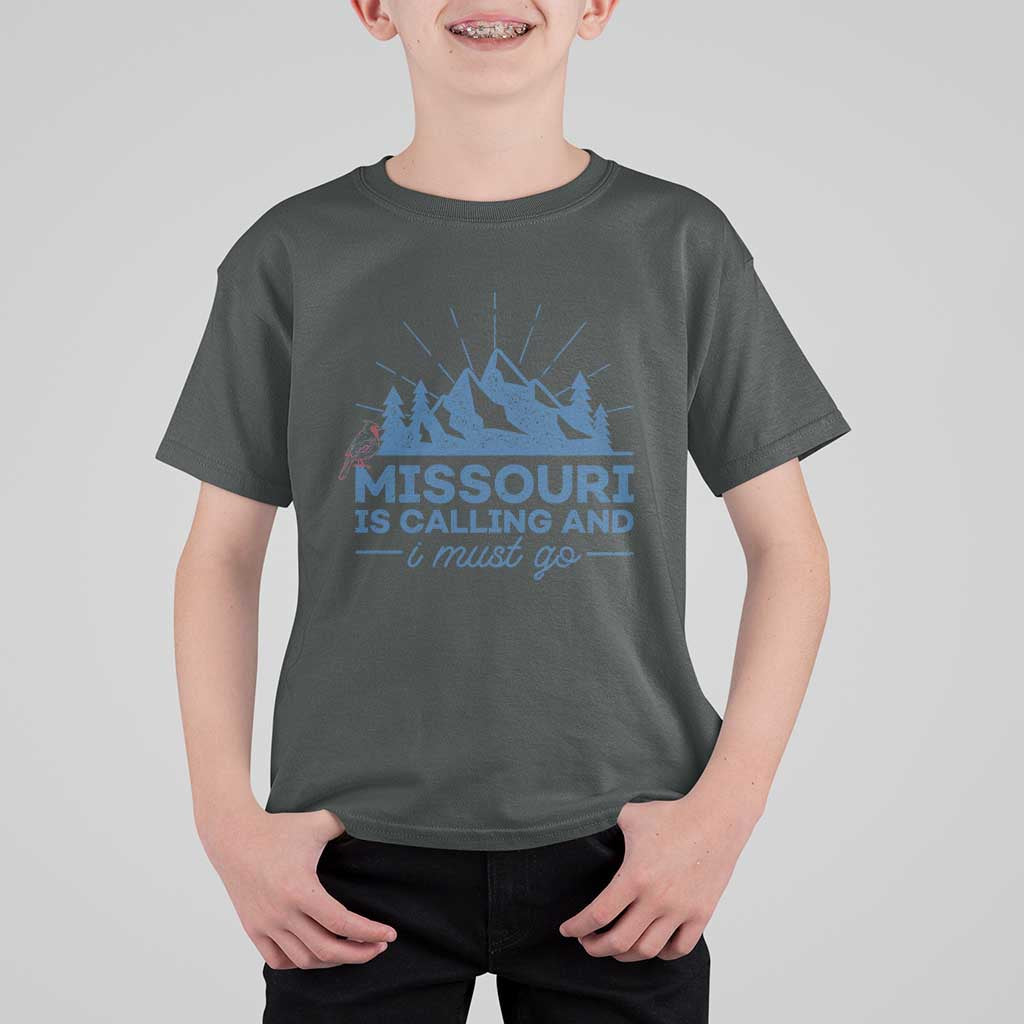 Missouri Traveling Lover T Shirt For Kid Missouri Is Calling And I Must Go