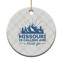 Missouri Traveling Lover Ceramic Ornament Missouri Is Calling And I Must Go