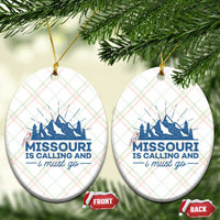 Missouri Traveling Lover Ceramic Ornament Missouri Is Calling And I Must Go