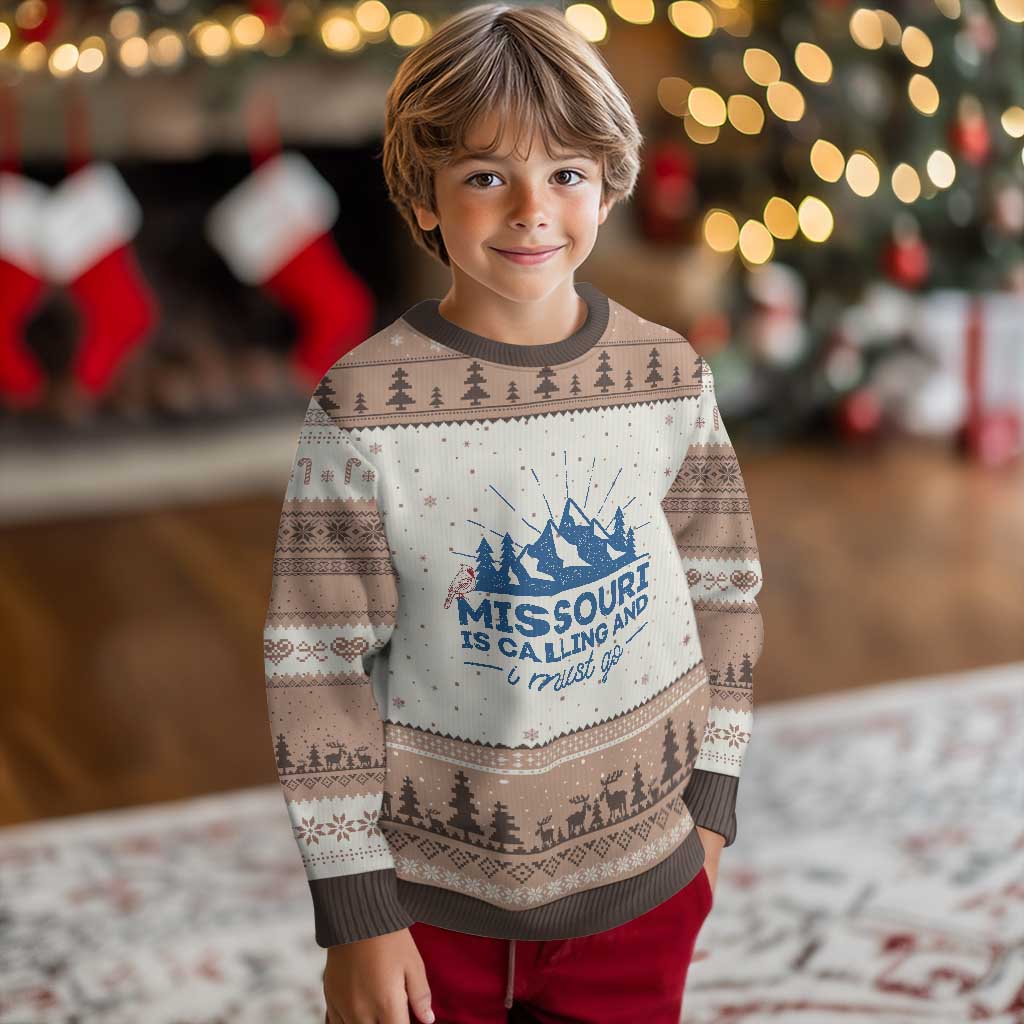 Missouri Traveling Lover Ugly Christmas Sweater Missouri Is Calling And I Must Go