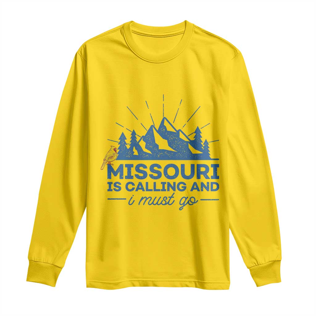 Missouri Traveling Lover Long Sleeve Shirt Missouri Is Calling And I Must Go