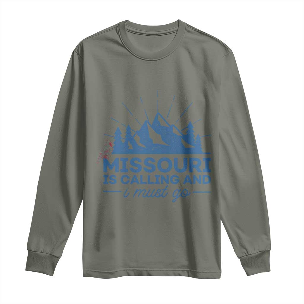 Missouri Traveling Lover Long Sleeve Shirt Missouri Is Calling And I Must Go