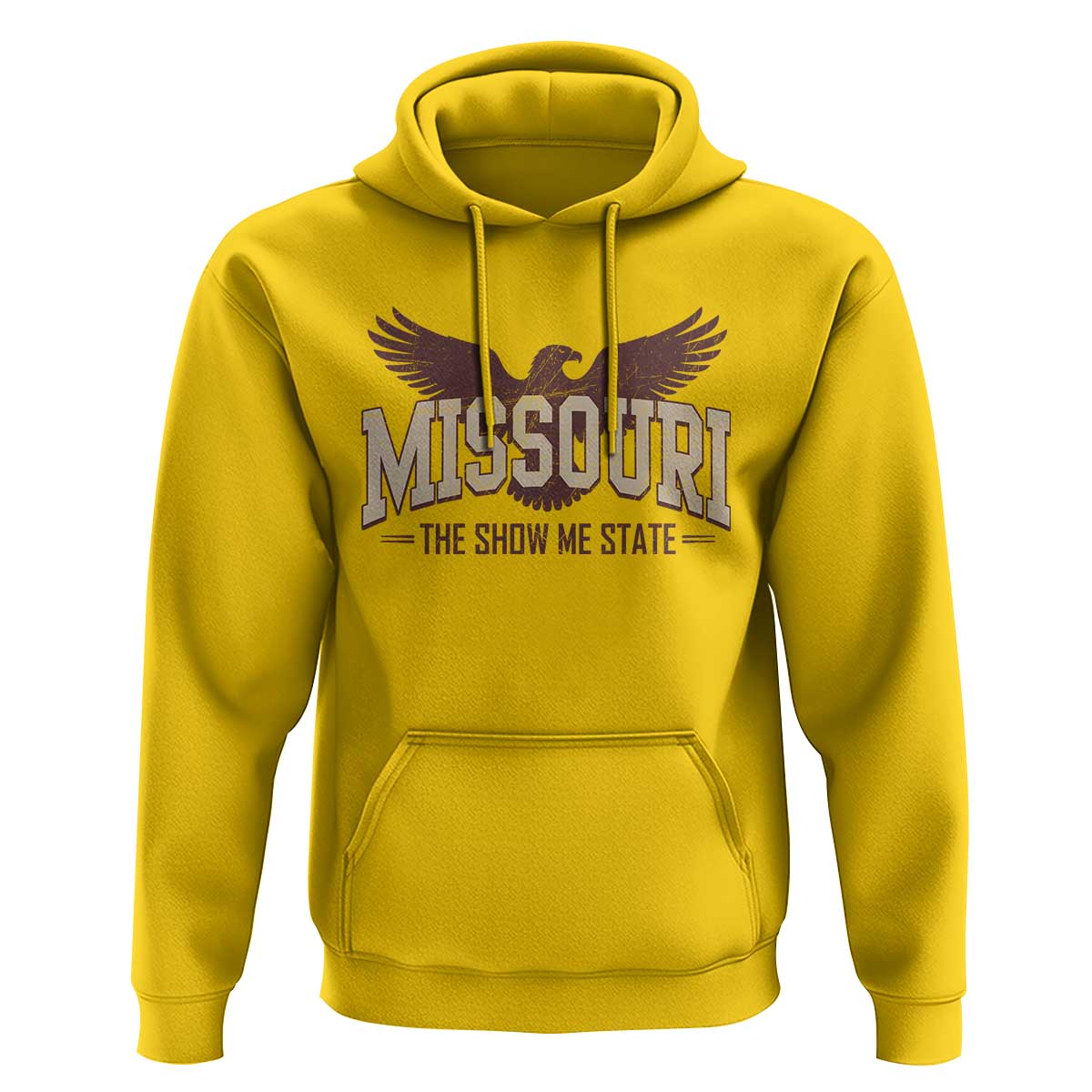 Vintage Missouri Eagle Hoodie Missouri The Show Me State Retro Distressed