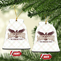 Vintage Missouri Eagle Ceramic Ornament Missouri The Show Me State Retro Distressed