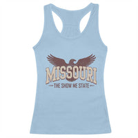 Vintage Missouri Eagle Racerback Tank Top Missouri The Show Me State Retro Distressed