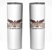 Vintage Missouri Eagle Skinny Tumbler Missouri The Show Me State Retro Distressed