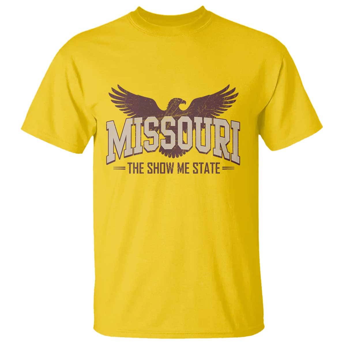 Vintage Missouri Eagle T Shirt Missouri The Show Me State Retro Distressed