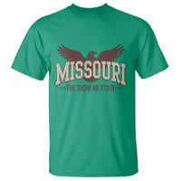 Vintage Missouri Eagle T Shirt Missouri The Show Me State Retro Distressed