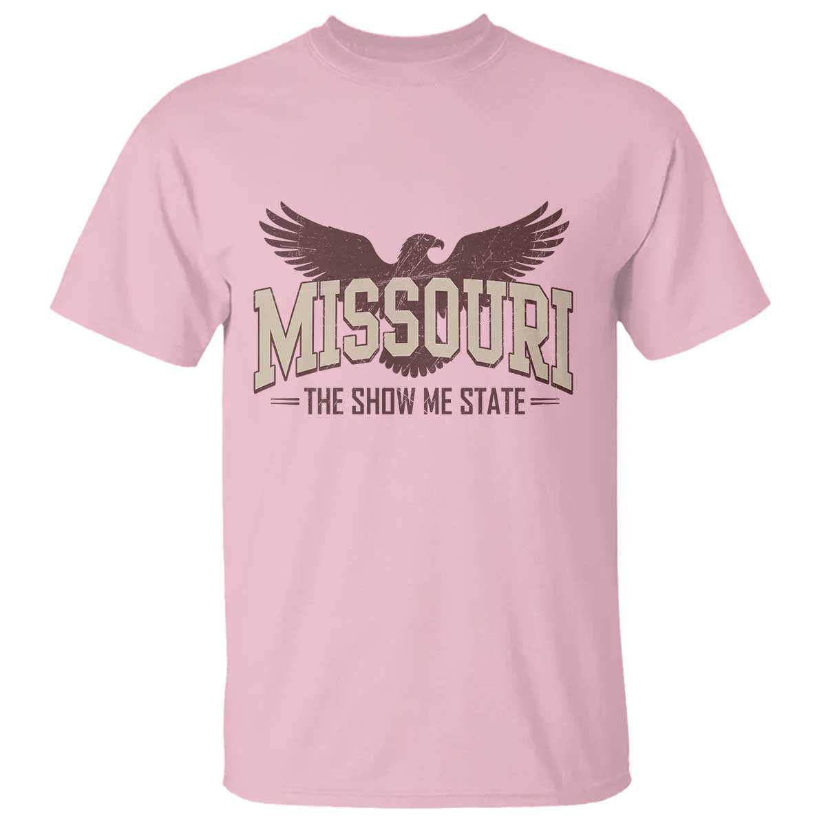 Vintage Missouri Eagle T Shirt Missouri The Show Me State Retro Distressed