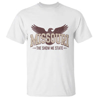 Vintage Missouri Eagle T Shirt Missouri The Show Me State Retro Distressed