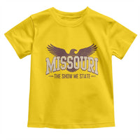 Vintage Missouri Eagle Toddler T Shirt Missouri The Show Me State Retro Distressed