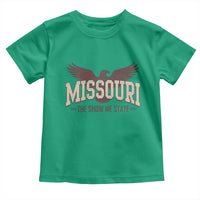 Vintage Missouri Eagle Toddler T Shirt Missouri The Show Me State Retro Distressed