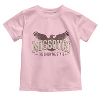 Vintage Missouri Eagle Toddler T Shirt Missouri The Show Me State Retro Distressed